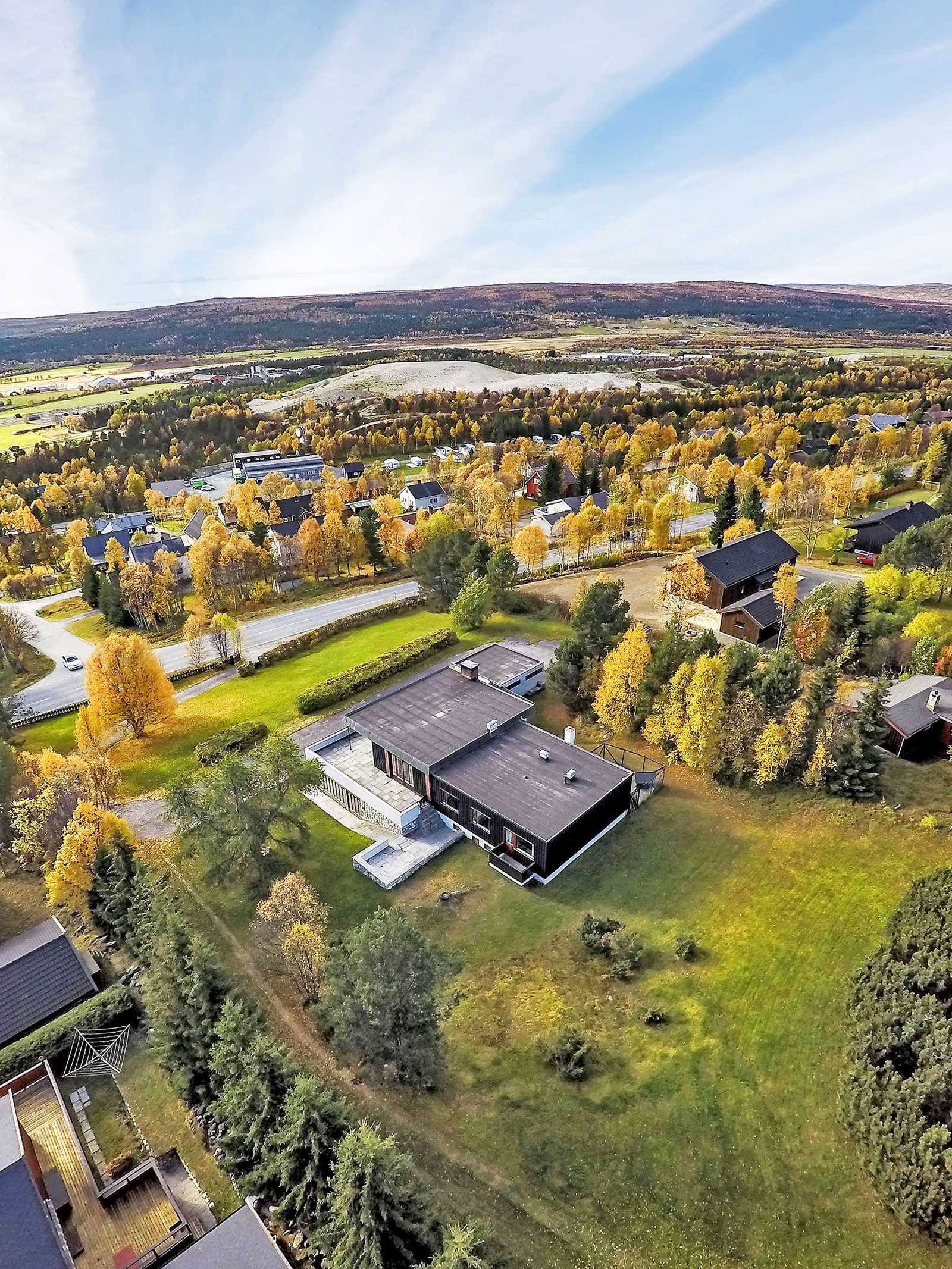 Dronebilde Galleribilde