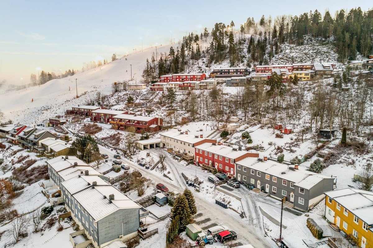 Dronebilde Galleribilde