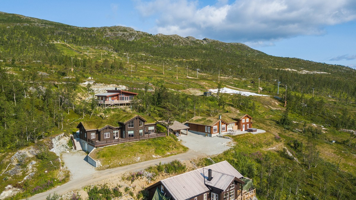 Området er plassert med gangavstand til bakken