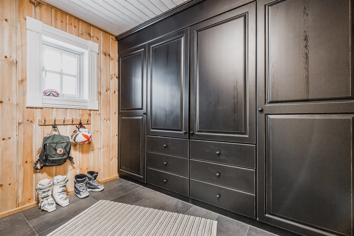 God lagring i garderobe