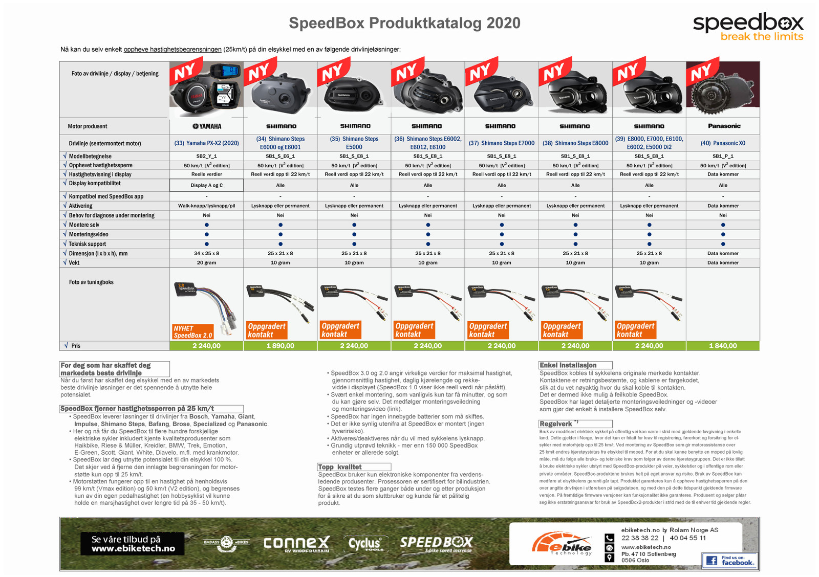 speedbox for shimano steps