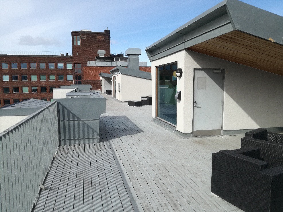 Takterrasse Galleribilde