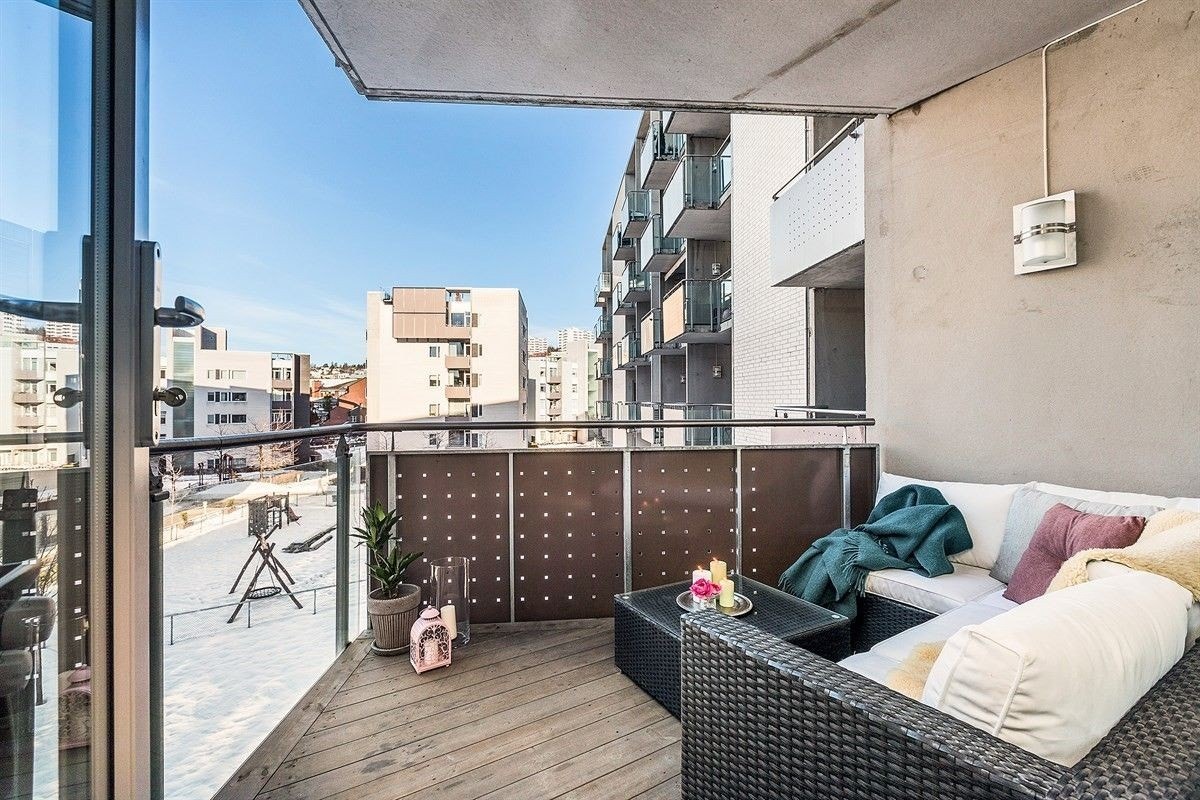 stor terrasse Galleribilde