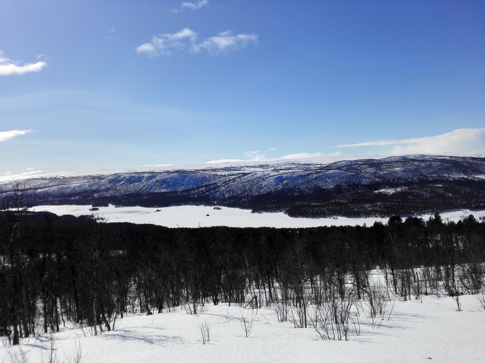 Skurdalsfjorden og fjellene rundt oss Galleribilde