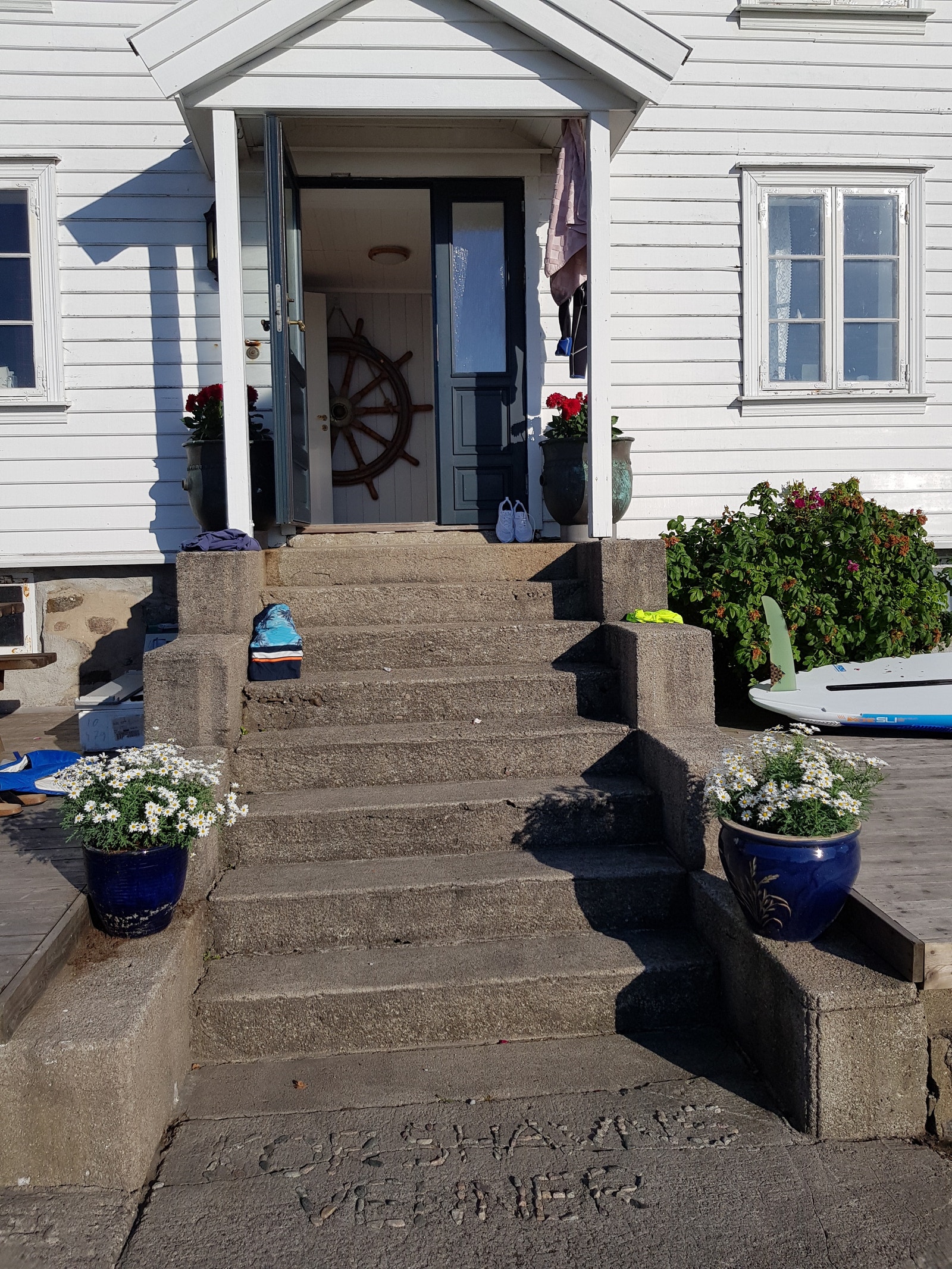 Verdens deiligste trapp med utsikt mot vest Galleribilde