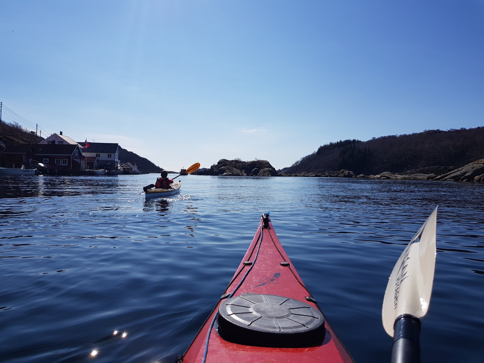 Kajakkmulighetene er unike Galleribilde