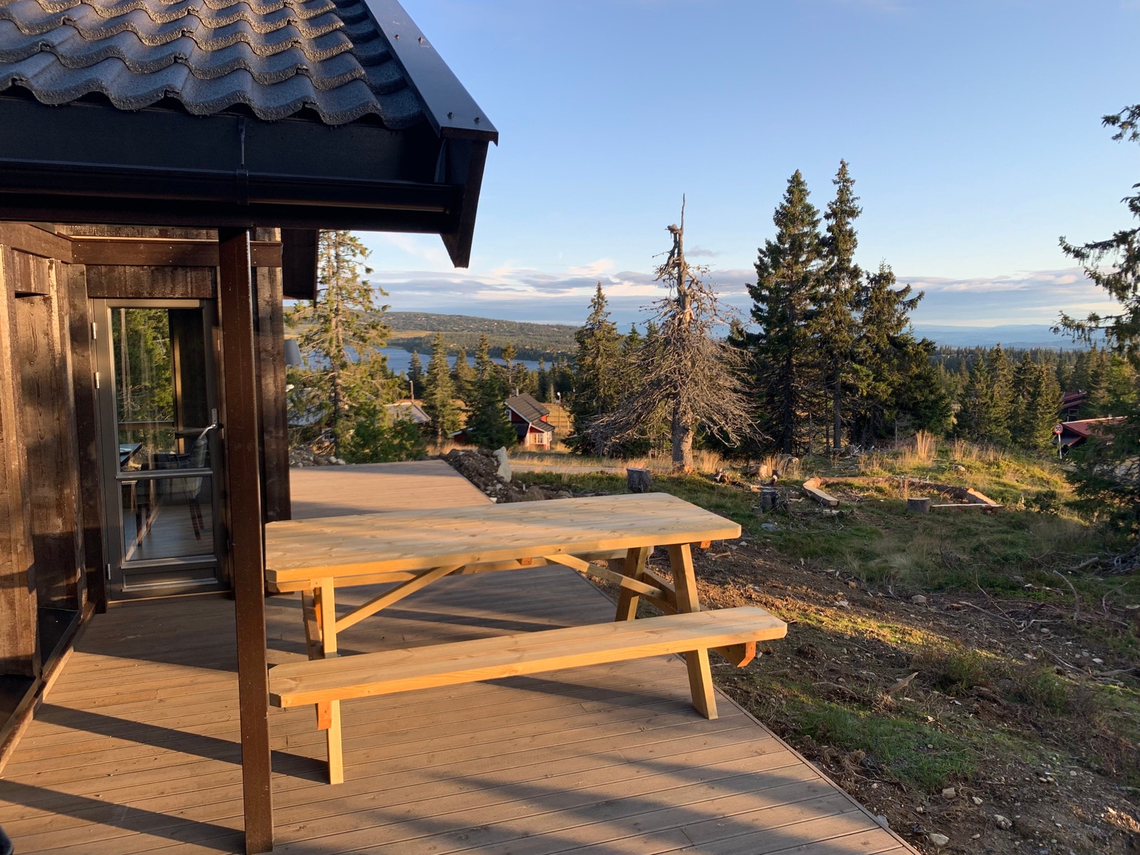 Terrasse vest vendt Galleribilde