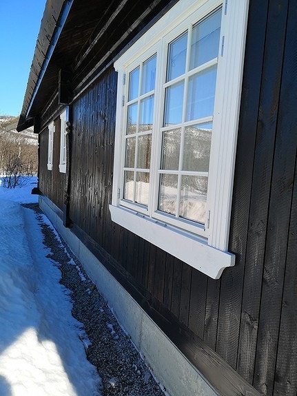 Tidligere oppførte hytter. Galleribilde