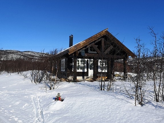 Tidligere oppførte hytter. Galleribilde