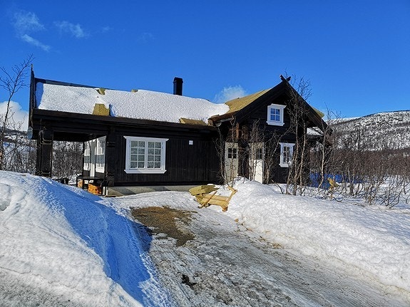 Tidligere oppførte hytter. Galleribilde