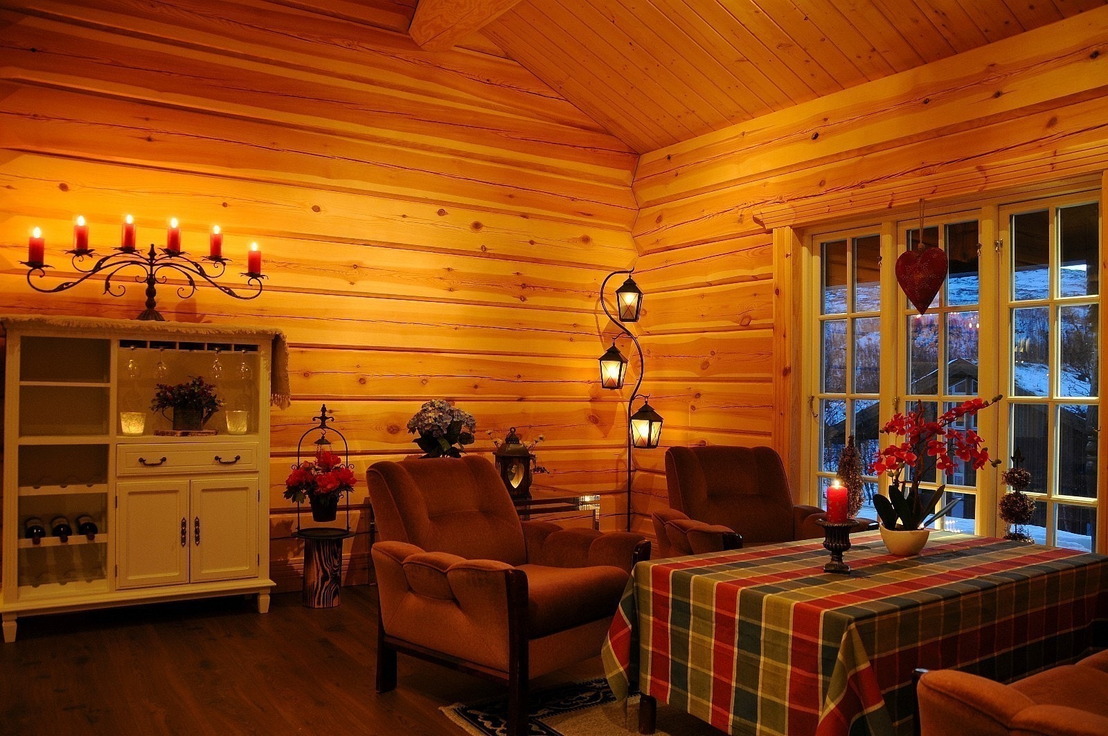 Tidligere oppførte hytter. Galleribilde