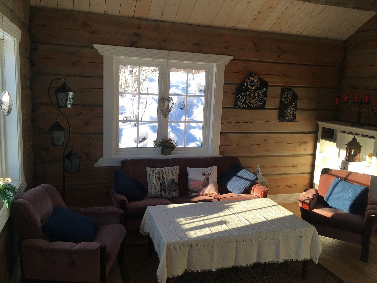 Tidligere oppførte hytter. Galleribilde