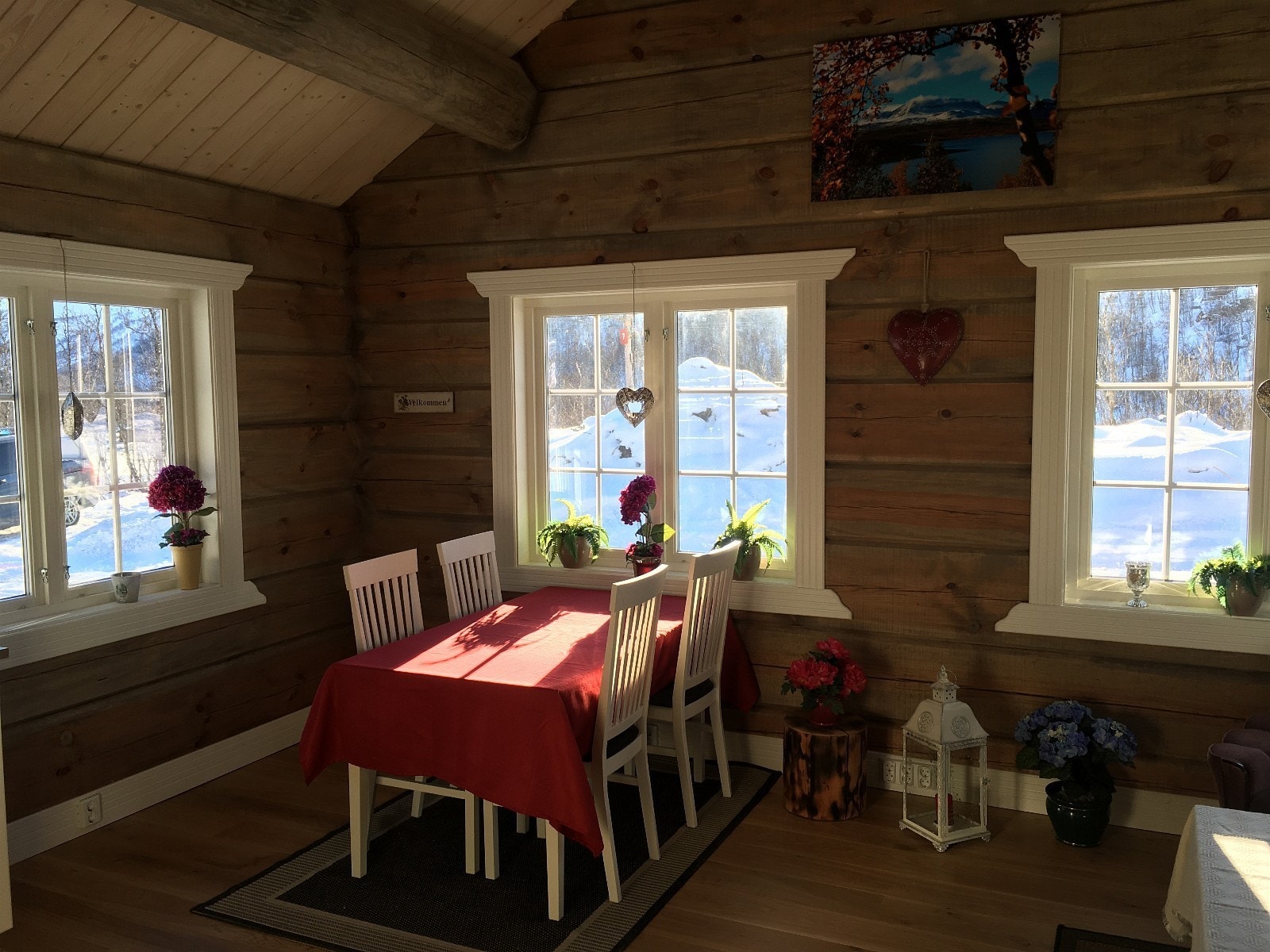 Tidligere oppførte hytter. Galleribilde