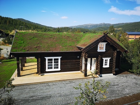 Tidligere oppførte hytter. Galleribilde