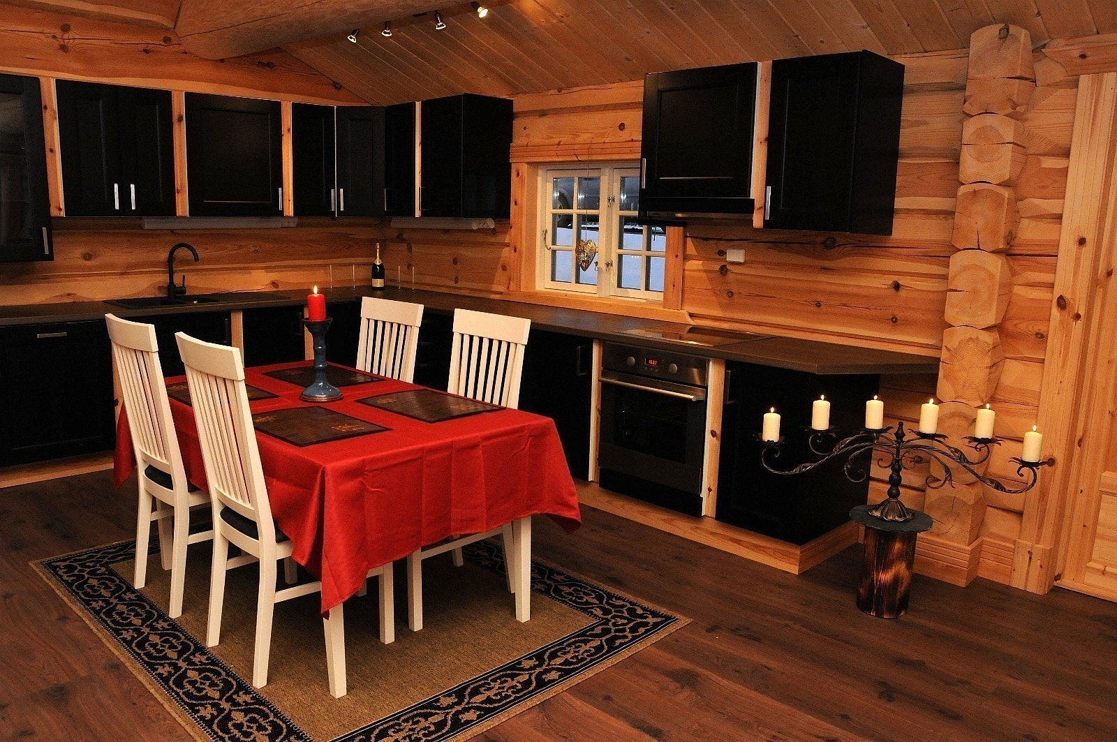 Tidligere oppførte hytter. Galleribilde