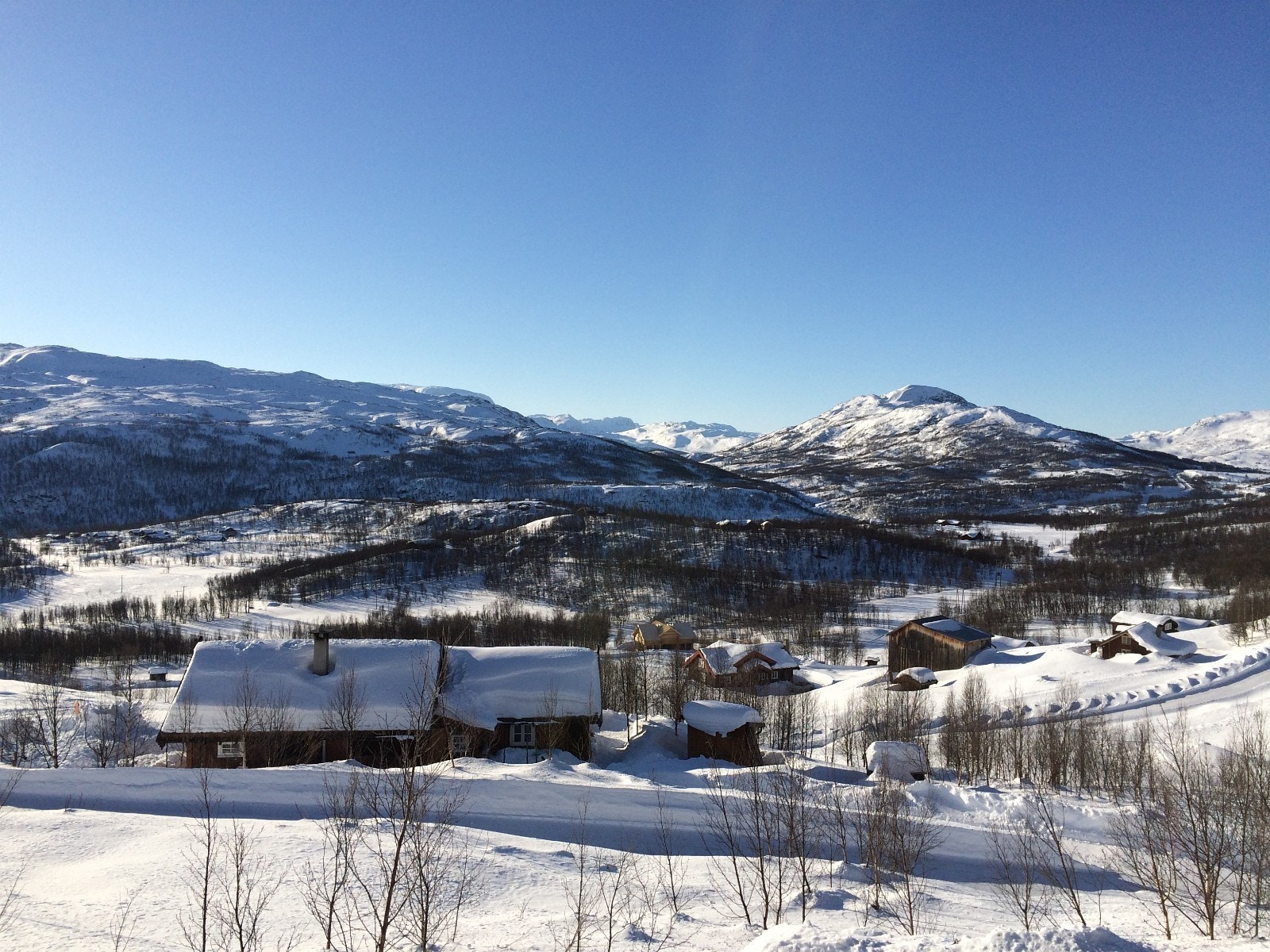 Tidligere oppførte hytter. Galleribilde