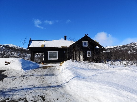 Tidligere oppførte hytter. Galleribilde