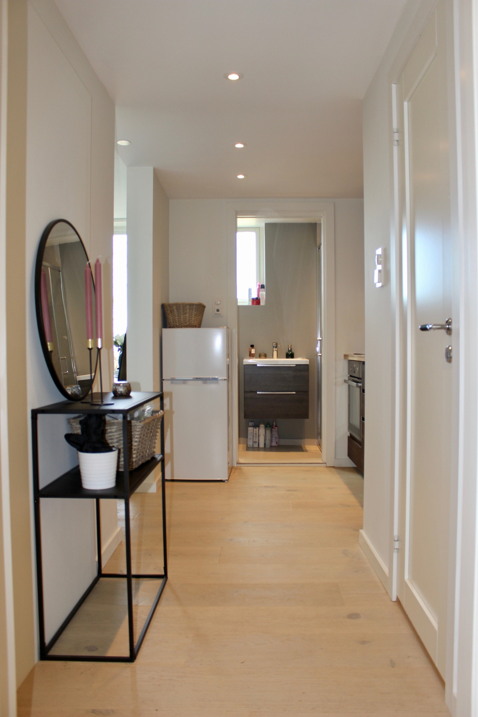 Fin og lys hybel Galleribilde