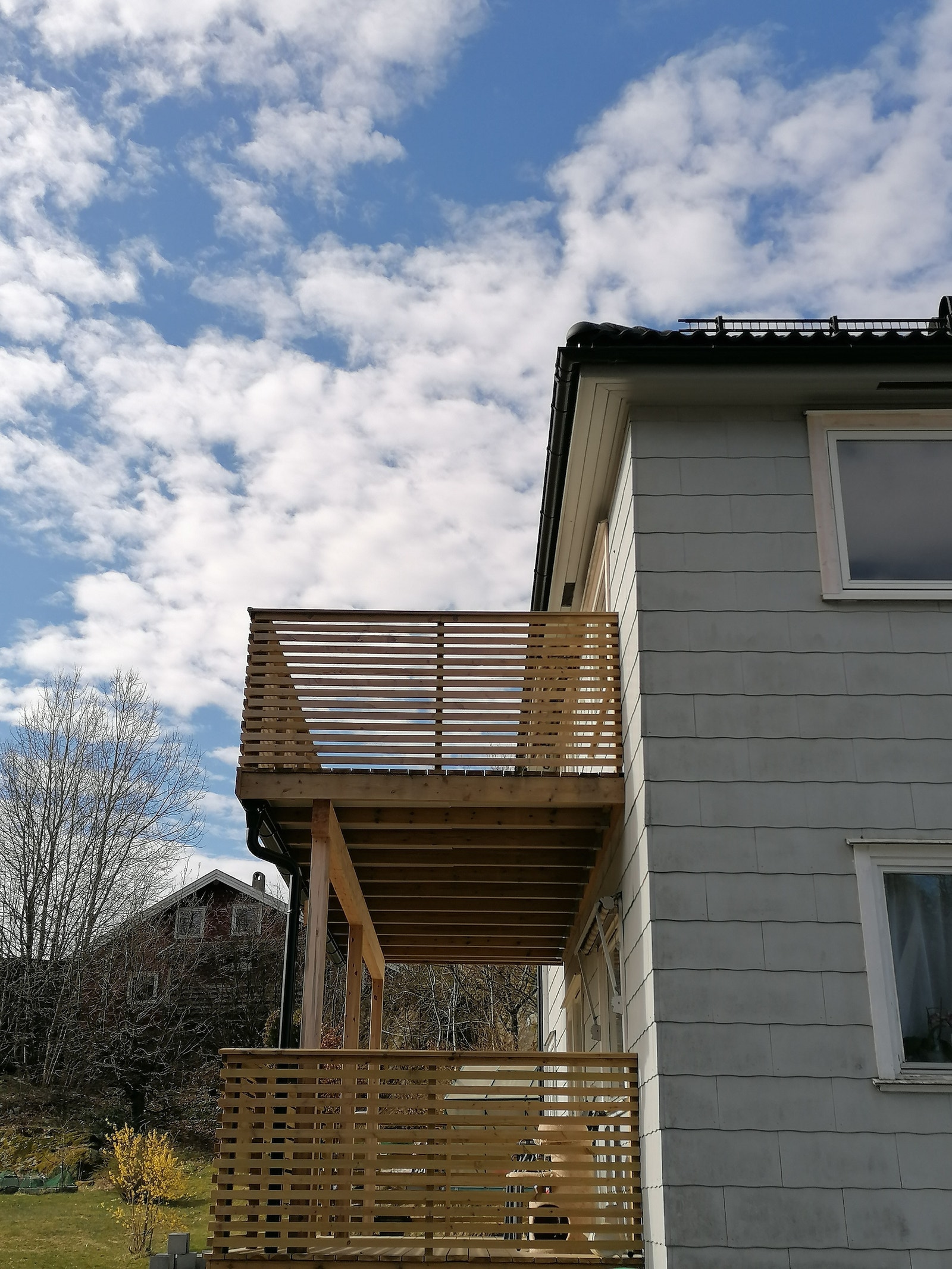 Veranda i andre etasje på 15 m2 Galleribilde