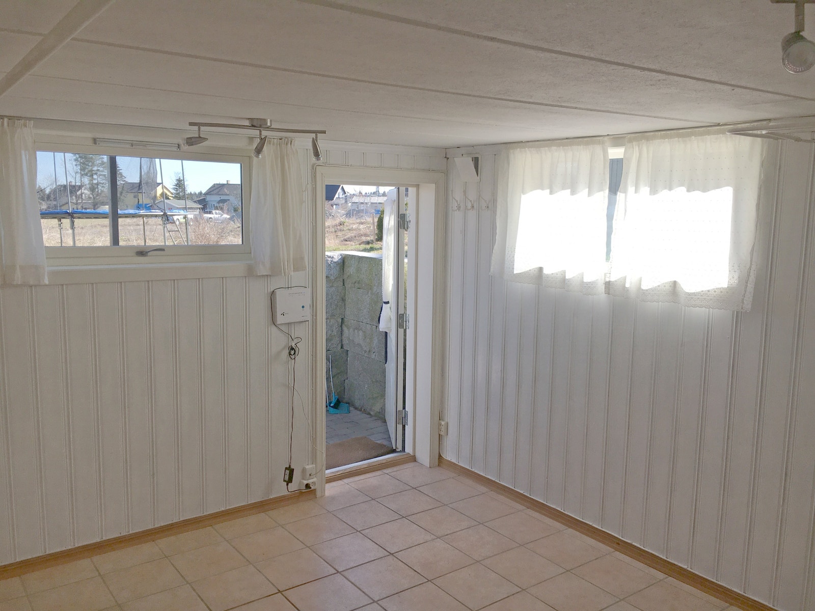 Stue med inngang Galleribilde