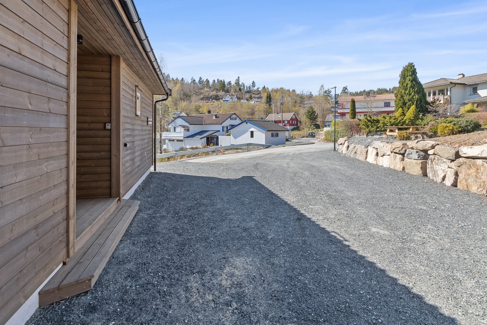 Stort uteområde Galleribilde