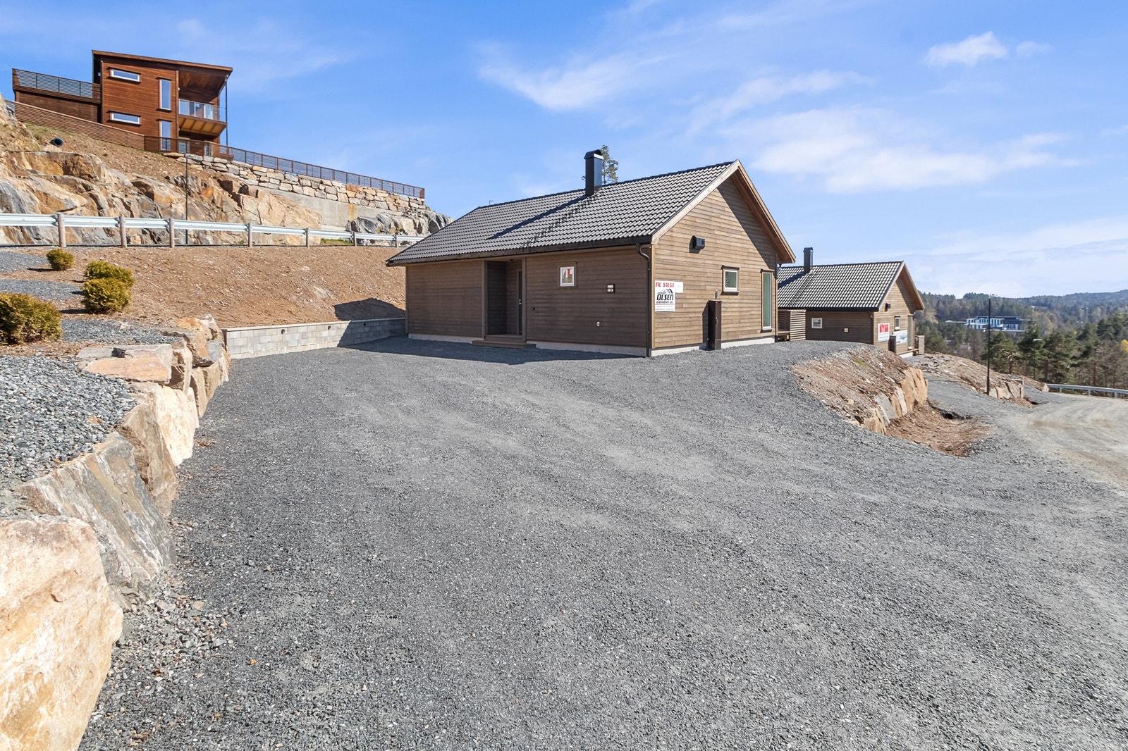 Stort uteområde Galleribilde