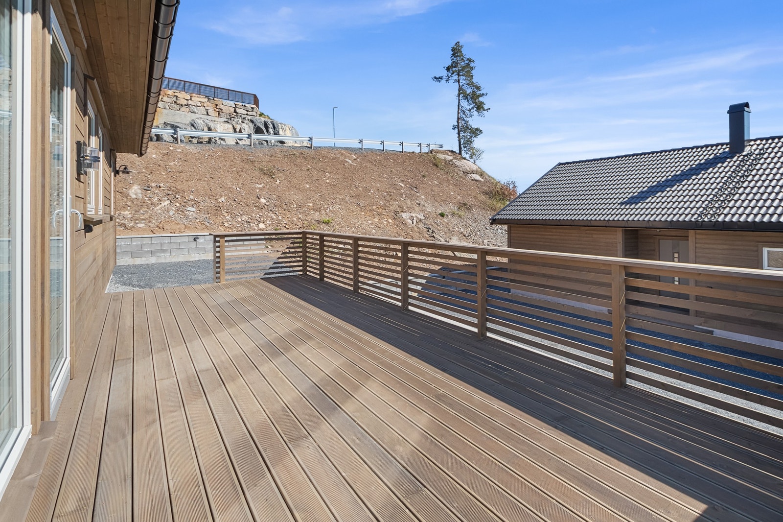 Stor terrasse Galleribilde