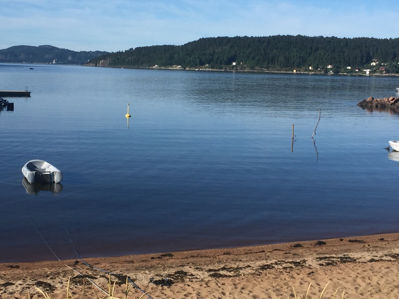 Nydelig sandstrand Galleribilde