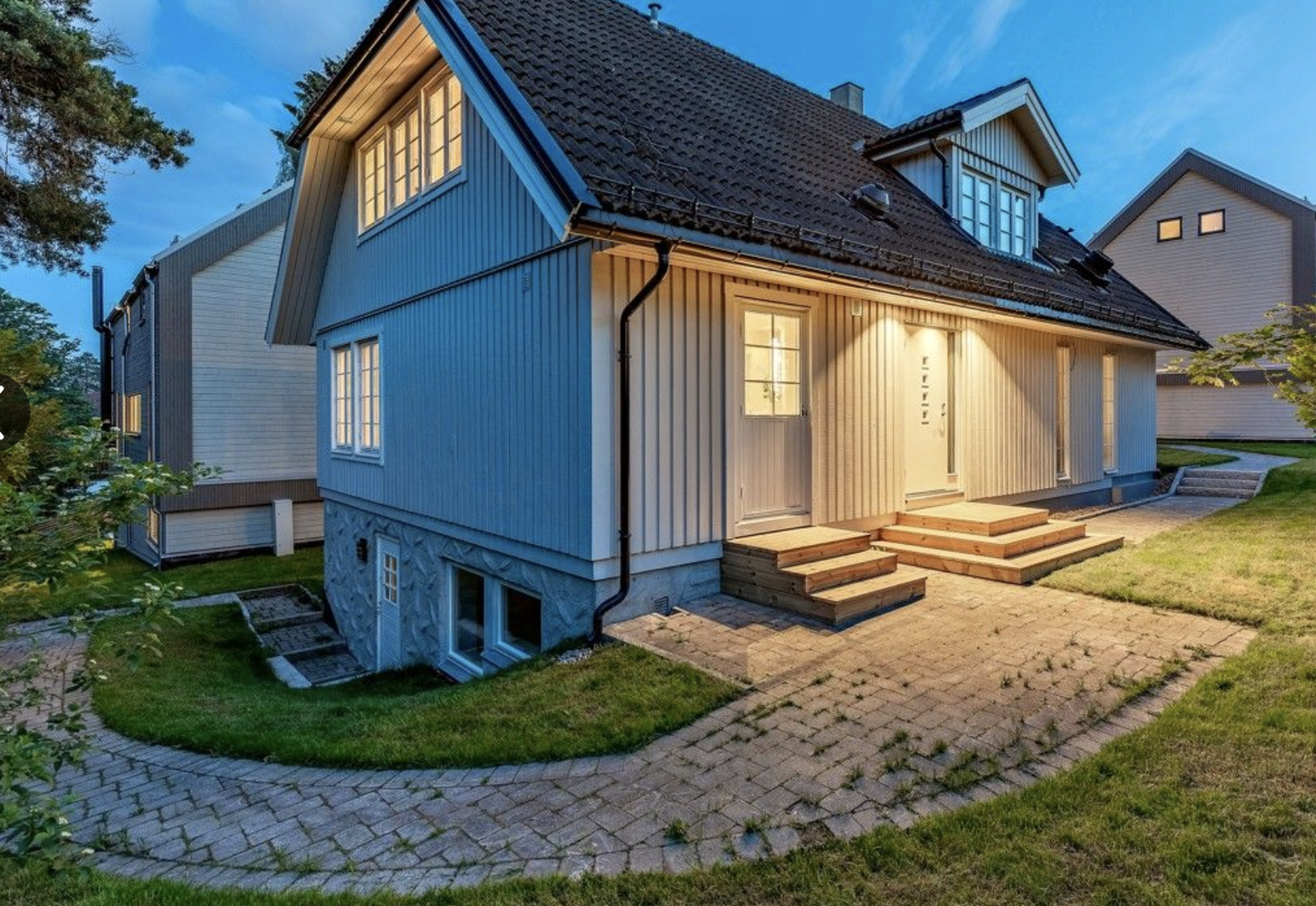 Inngang til leiligheten, ligger usjenert til Galleribilde