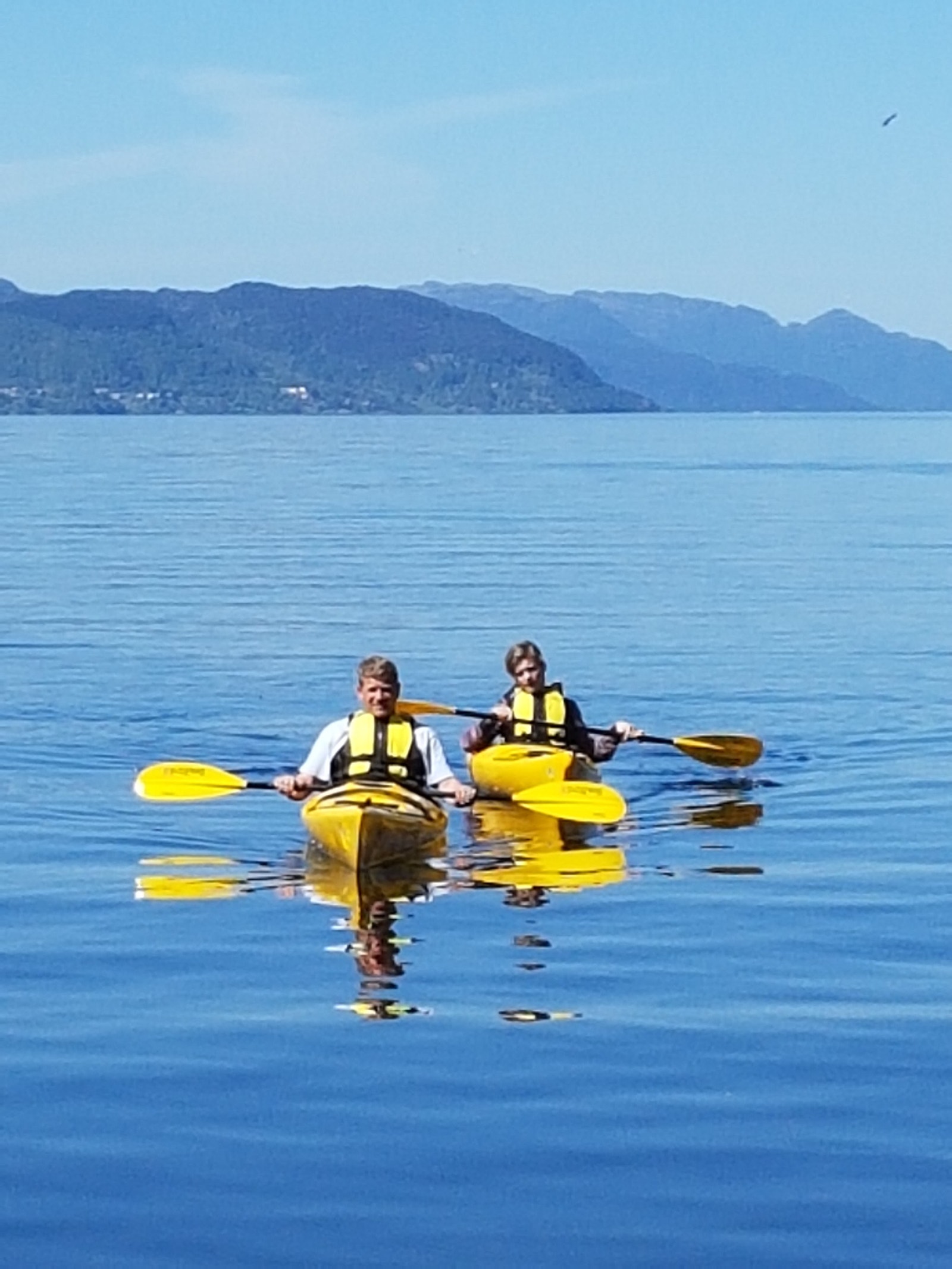 Mulighet for kajakkleie og flotte kajakkturer i området Galleribilde