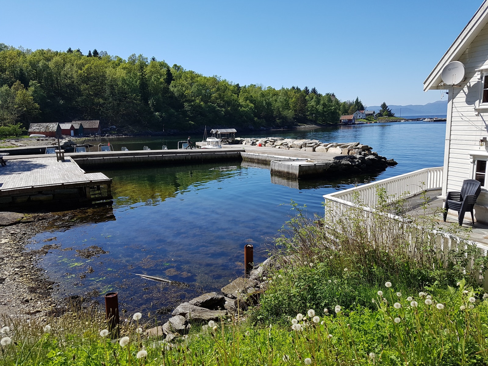 Havneområde utenfor boligen Galleribilde