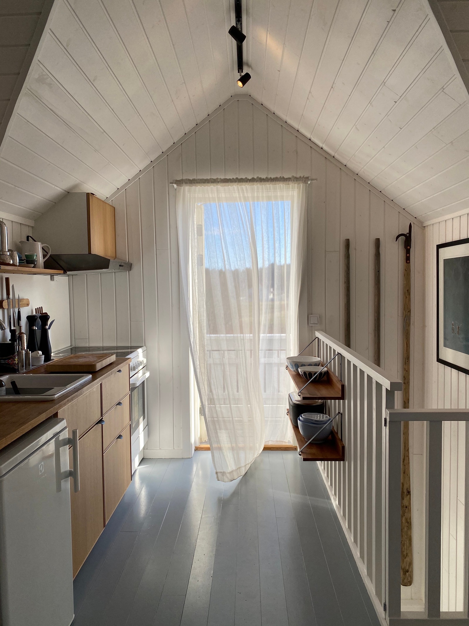 Åpen løsning med takhøyde Galleribilde