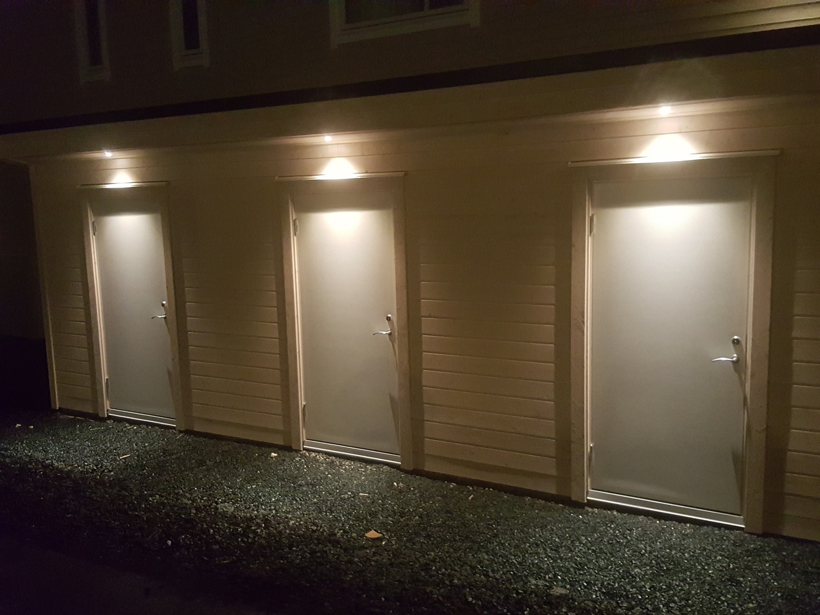 Disponerer et eget utebod på 5 kvm til lagring av diverse utstyr Galleribilde