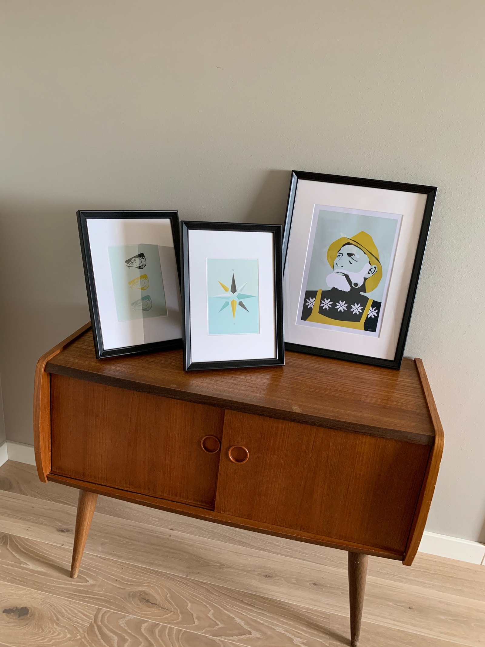 Detaljer fra soverom Galleribilde