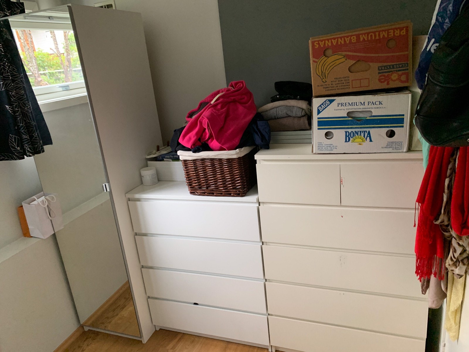 Stort soverom / Large bedroom 415 x 220 cm Galleribilde