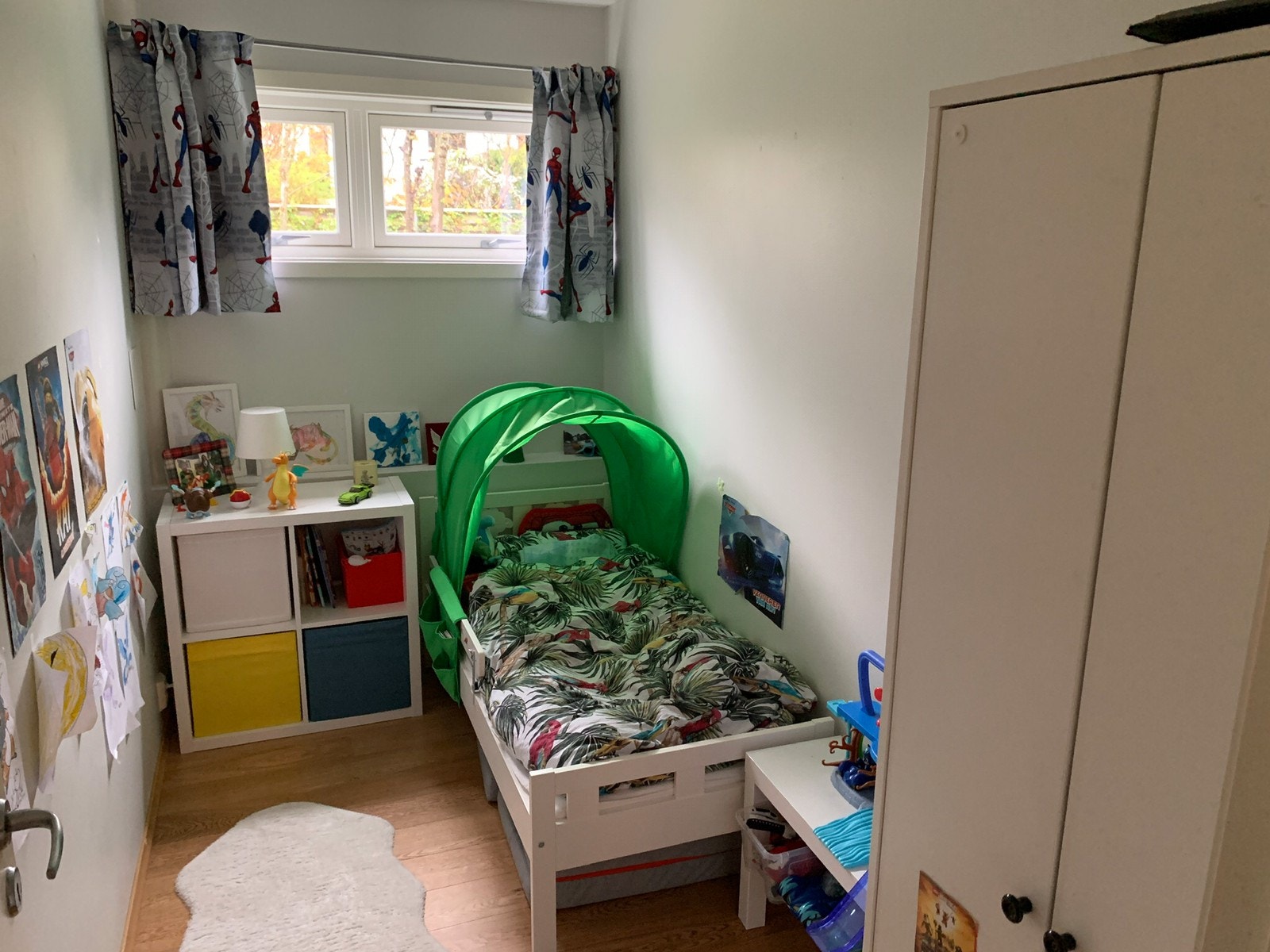 Minste soverom / Small bedroom 320 x 164 cm Galleribilde