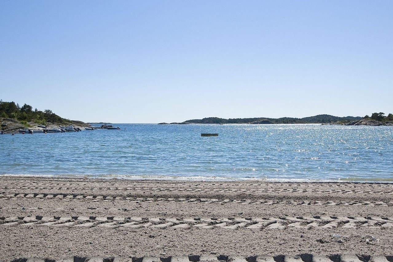 Badestrand ved Breivik Camping Galleribilde