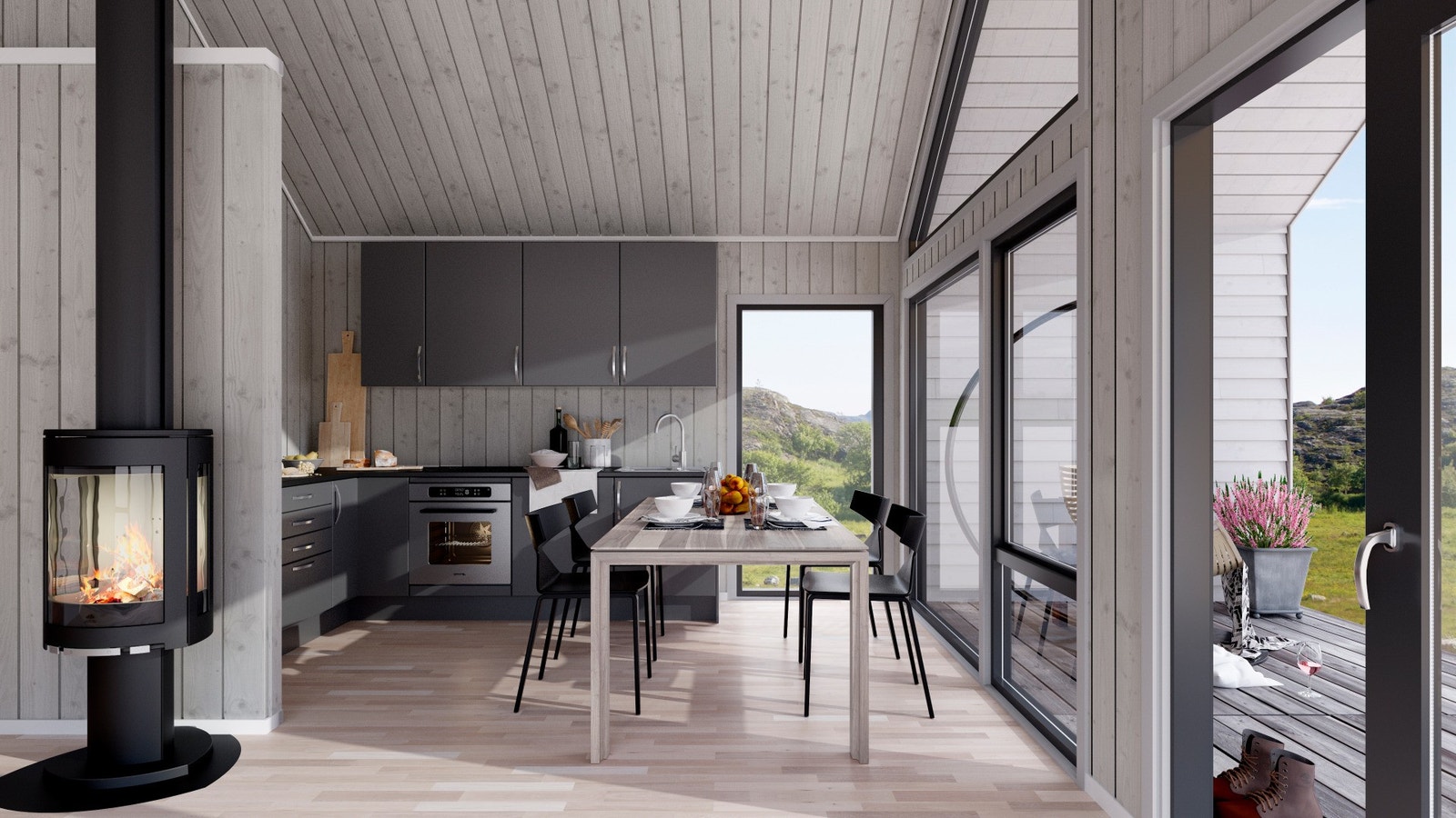 Koia Moderne - veil. pris fra kr. 2 095 000 + tomt og tomtekostnader Galleribilde