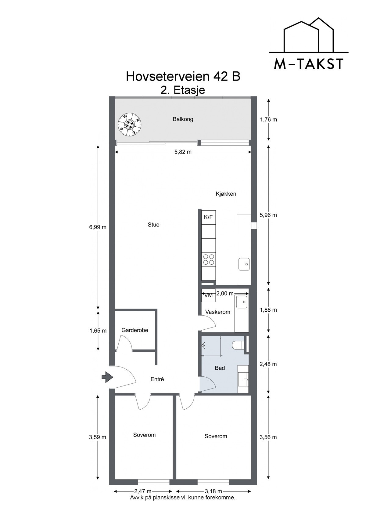 Hovseterveien 42 B - 2. Etasje Galleribilde