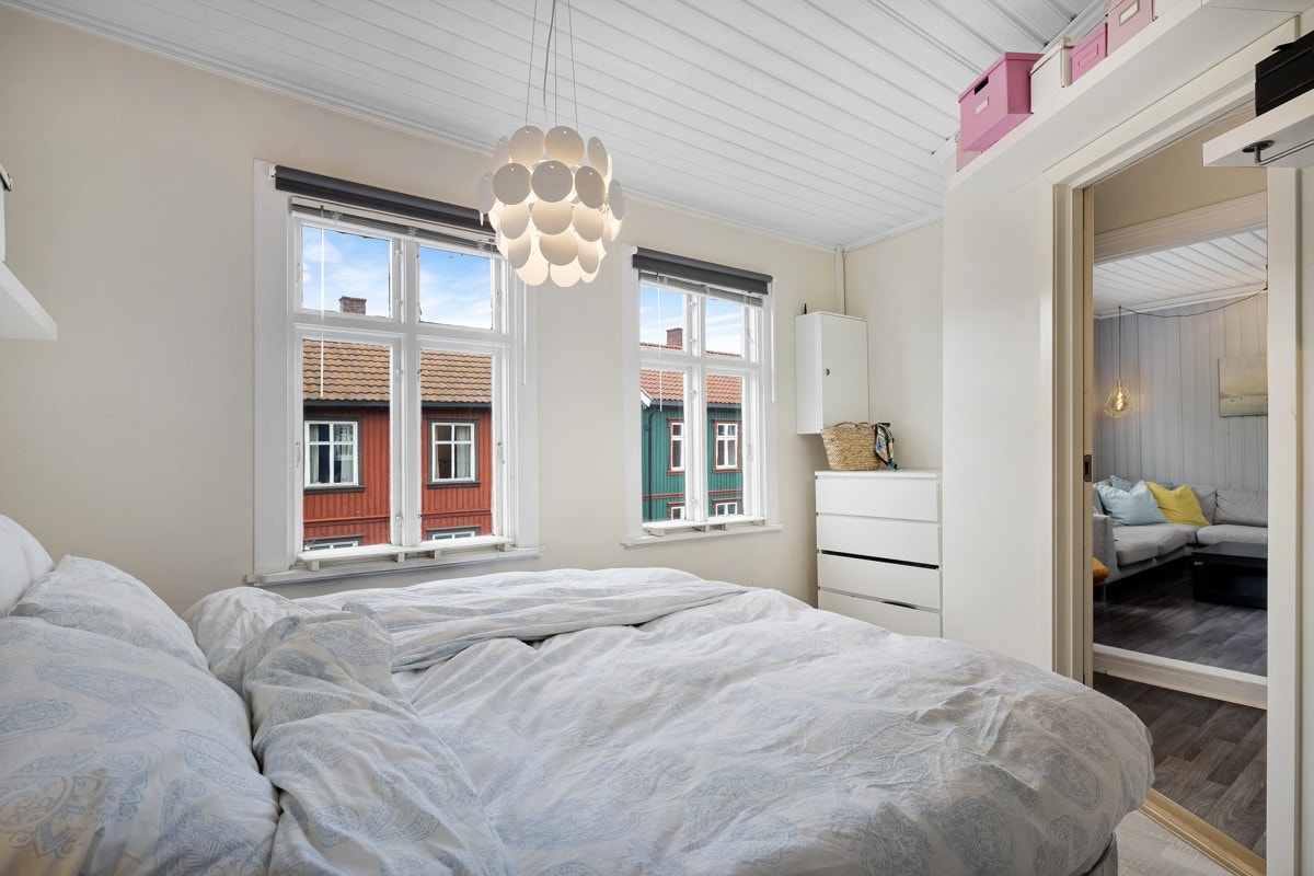 Lyst og luftig soverom. Galleribilde