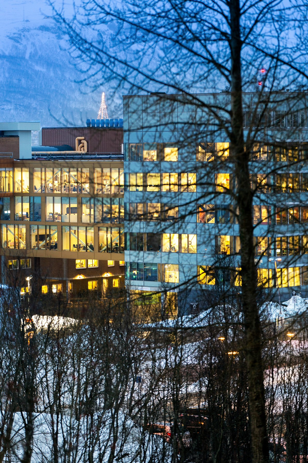 Gangavstand til UNN/UiT