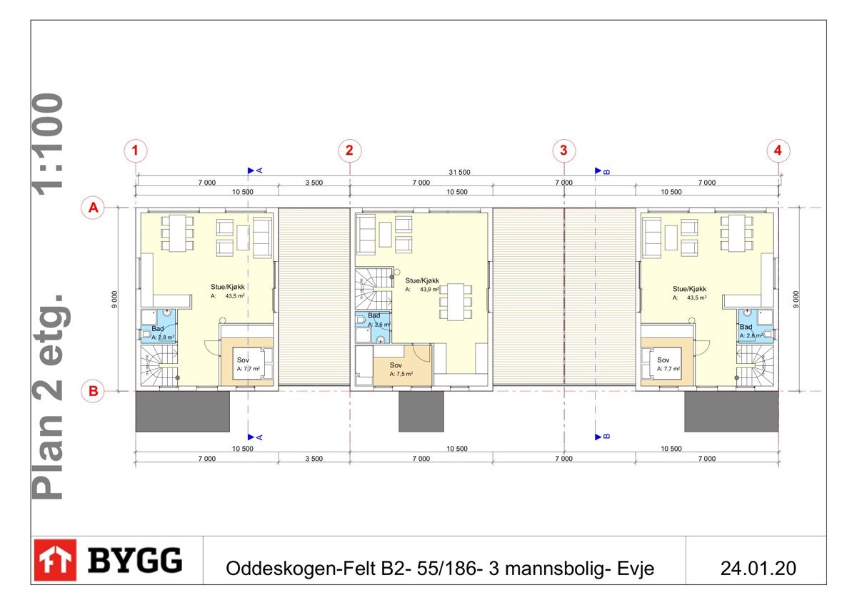 Romfordeling Galleribilde