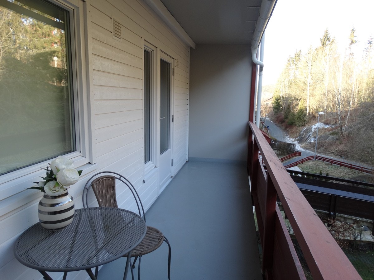 Balkongen på kjøkkensiden Galleribilde