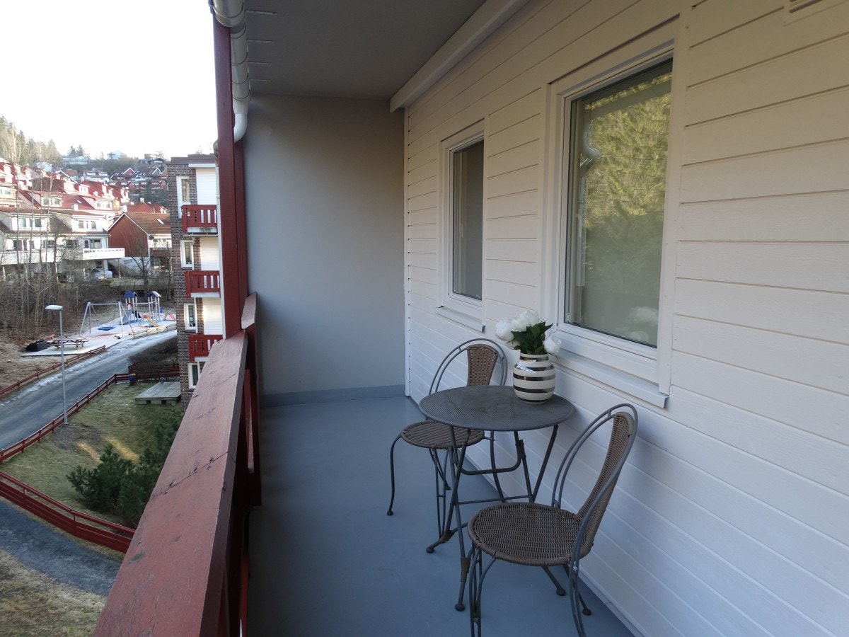 Balkongen på kjøkkensiden Galleribilde