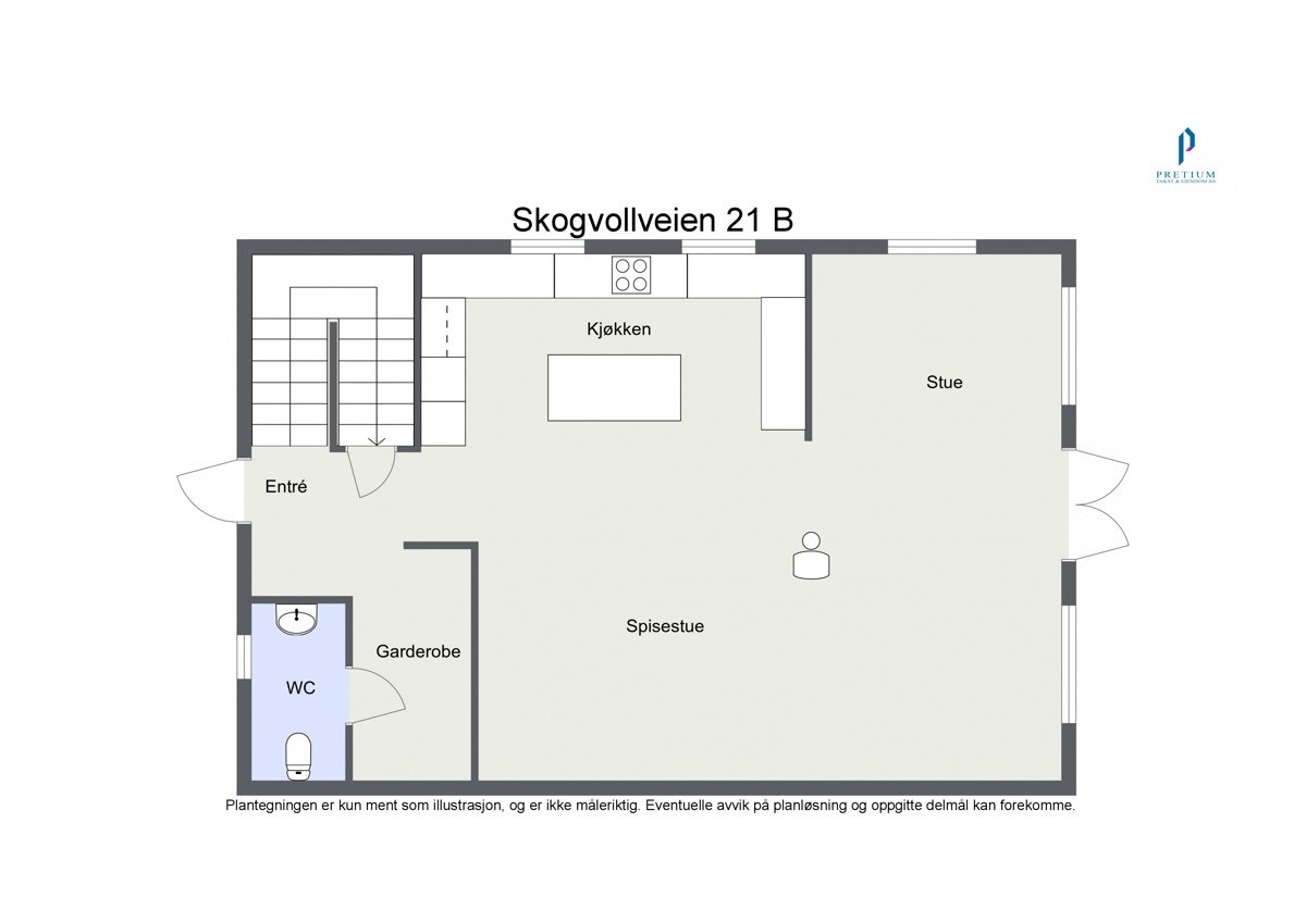 Skogvollveien 21 B - 1. Etasje Galleribilde