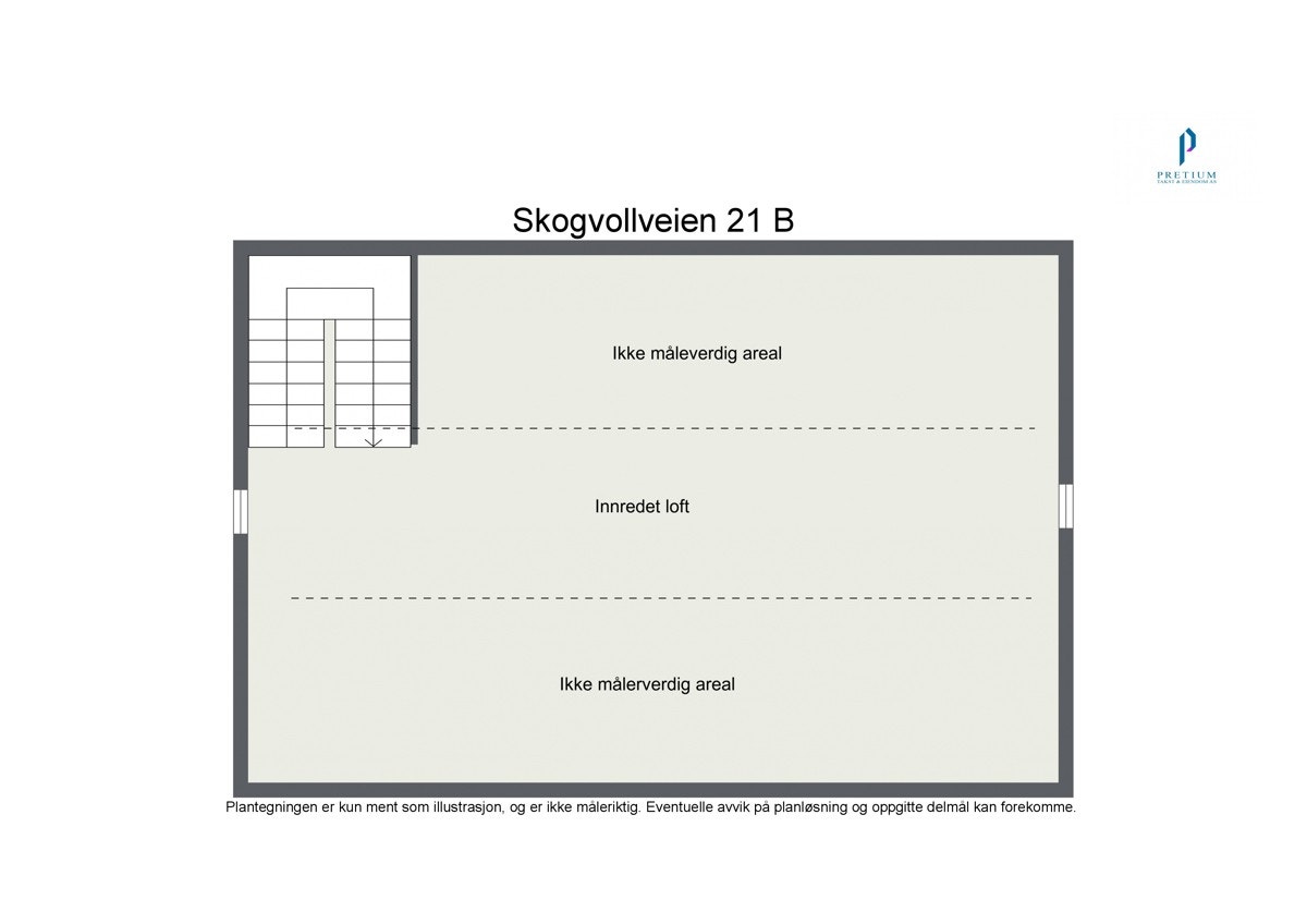 Skogvollveien 21 B - Loft Galleribilde