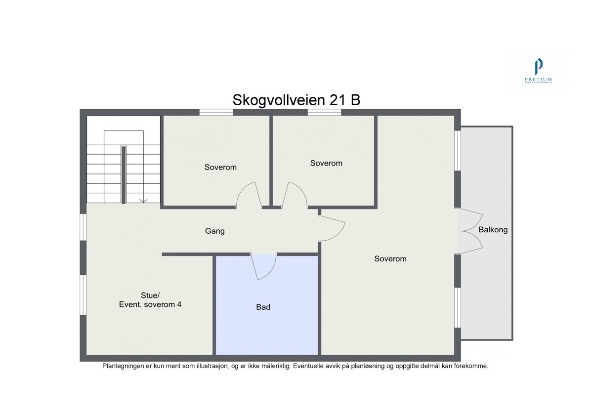 Skogvollveien 21 B - 2. Etasje Galleribilde