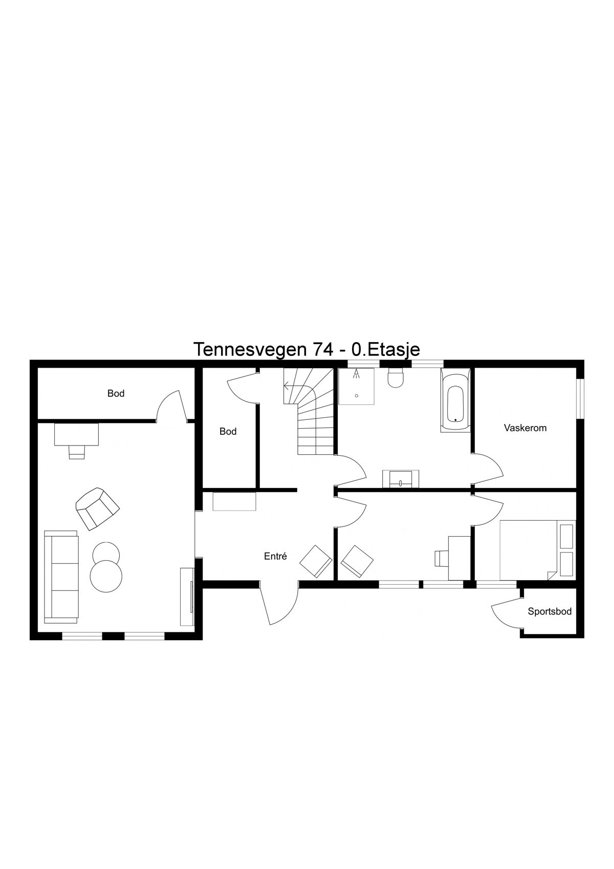 Planskisse 0. etasje