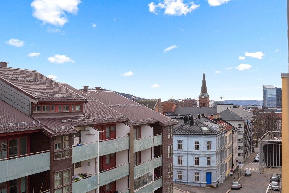 - Hyggelig utsikt fra hovedsoverommet - Galleribilde