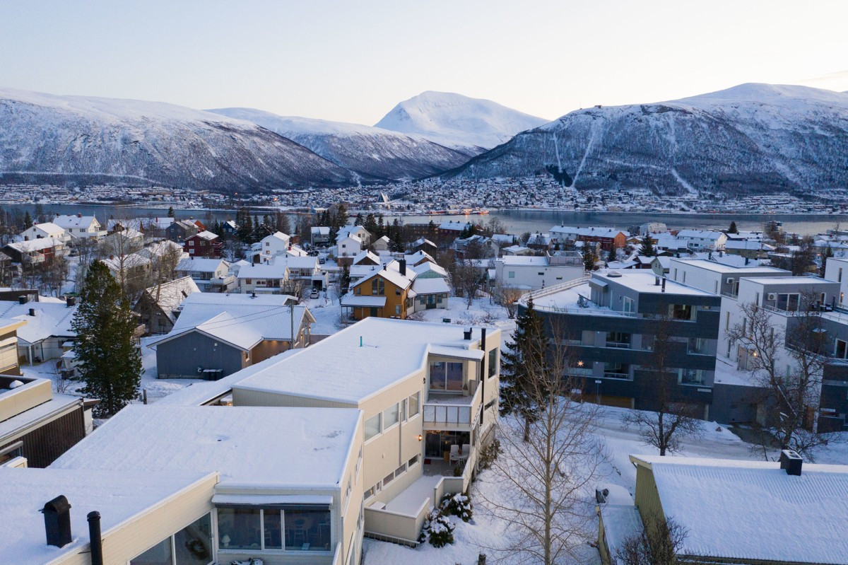 Området, retning Tromsdalstind
